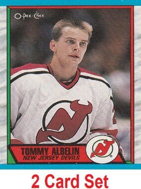 Tommy Albelin Hockey Card Collection
